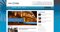Desktop Screenshot of mecontuc.gov.ar